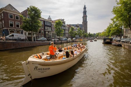 Amsterdam Open Boat Canal Cruise – starts from Anne Frank House by Flagship Amsterdam