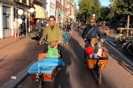 Private Family Bike Tour (cargobike or tandem) by Mike's Bike Tours Amsterdam